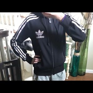 Adidas zip up jacket hoodie